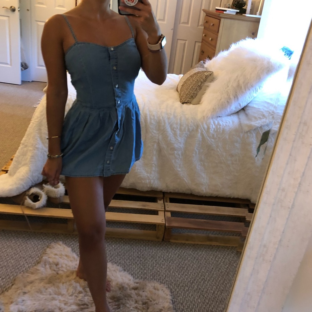 Denim dress/skort